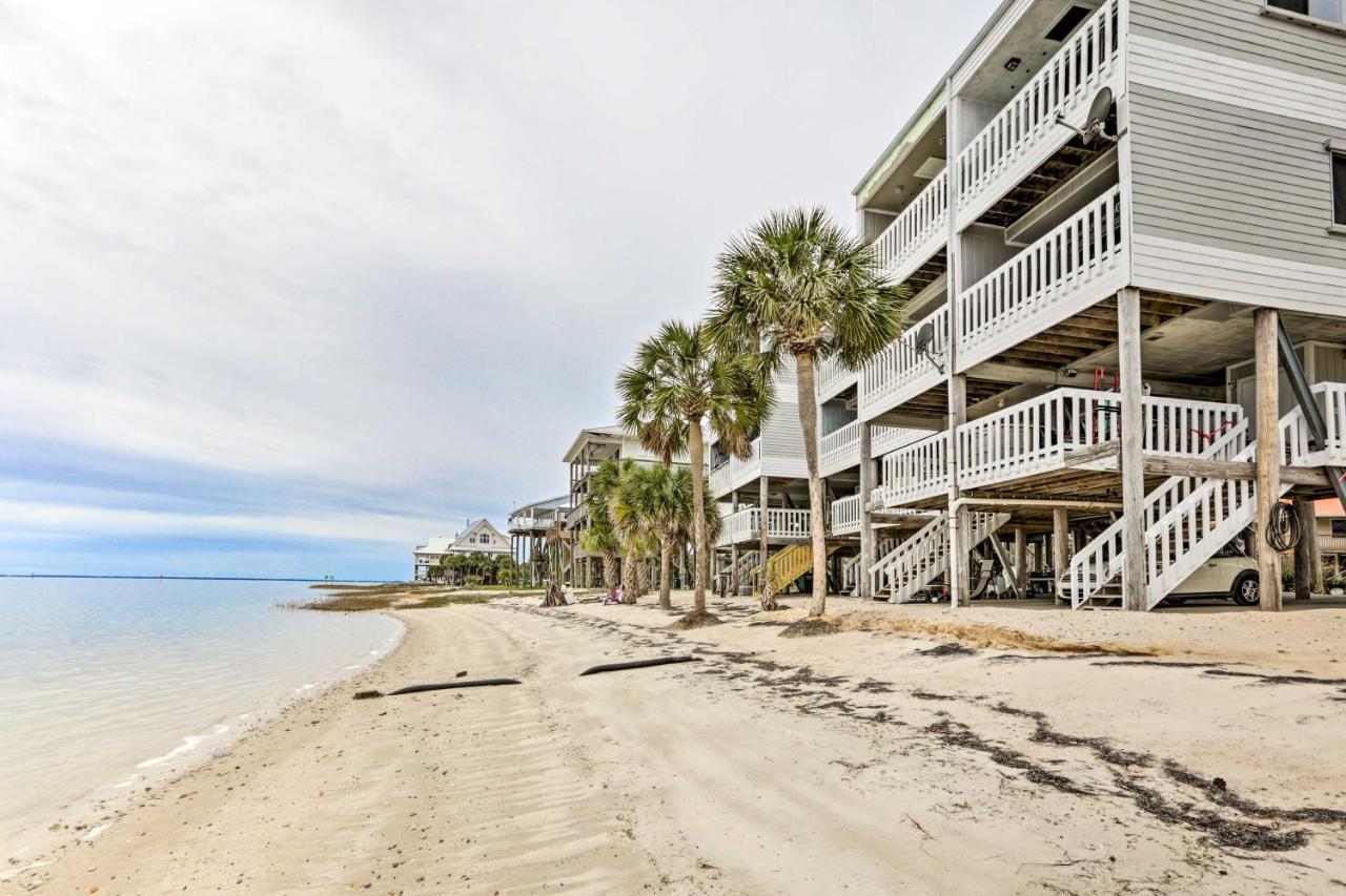 Waterfront Escape With Balcony On Shell Point Beach! Panacea Exterior foto