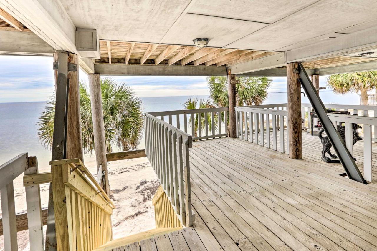 Waterfront Escape With Balcony On Shell Point Beach! Panacea Exterior foto